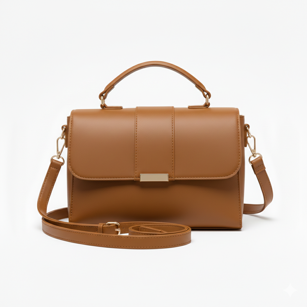 Gemini_Generated_Image_b3ahjcb3ahjcb3ah Classic Handle Bag - Image 1